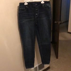 Maurice’s  high waist curvy fit jeans size M short